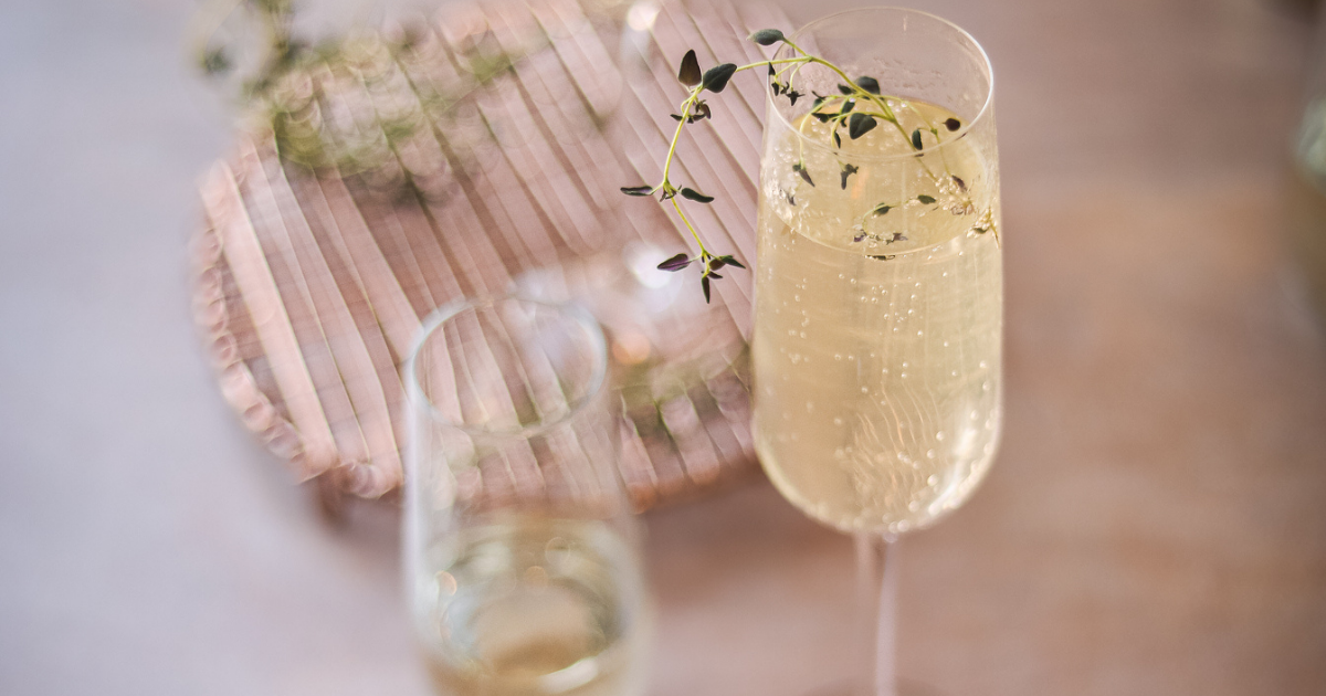 Elderflower Thyme 75 The Gourmet Bon Vivant