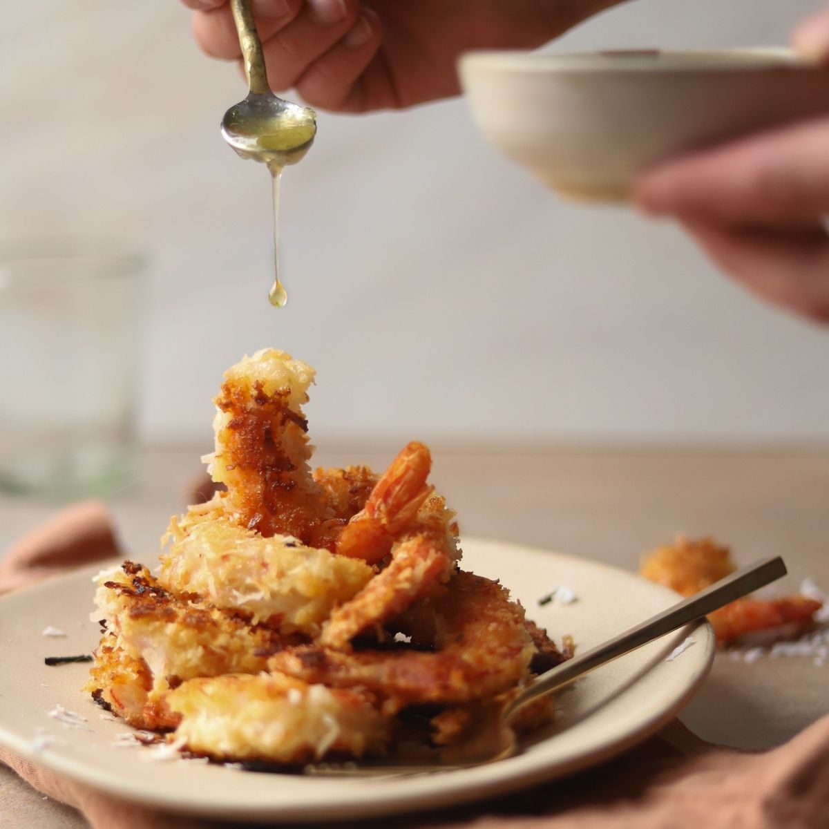 Fried Coconut Shrimp - The Chunky Chef