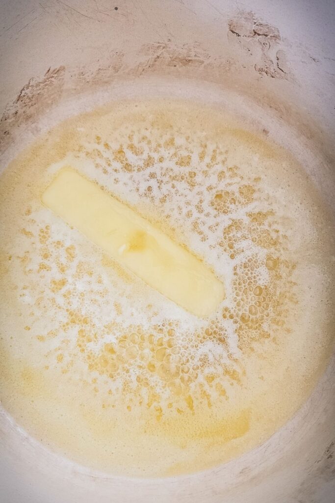 butter melting