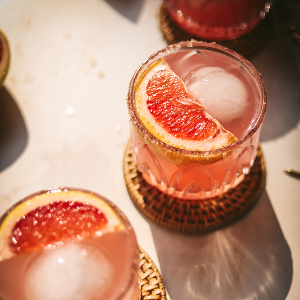 Frothy Grapefruit Paloma - The Movement Menu