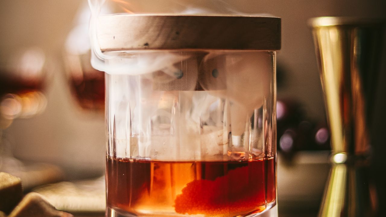 Smoked Old Fashioned - The Gourmet Bon Viviant